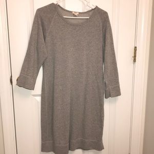 J.Crew sweatshirt dress